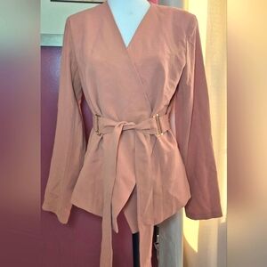 Mustard‎ Seed Dusty Rose Blazer - Size Large